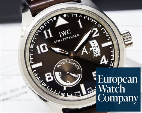 iwc exupery power reserve|IWC Pilot Saint Exupery Power Reserve 18K White Gold Limited.